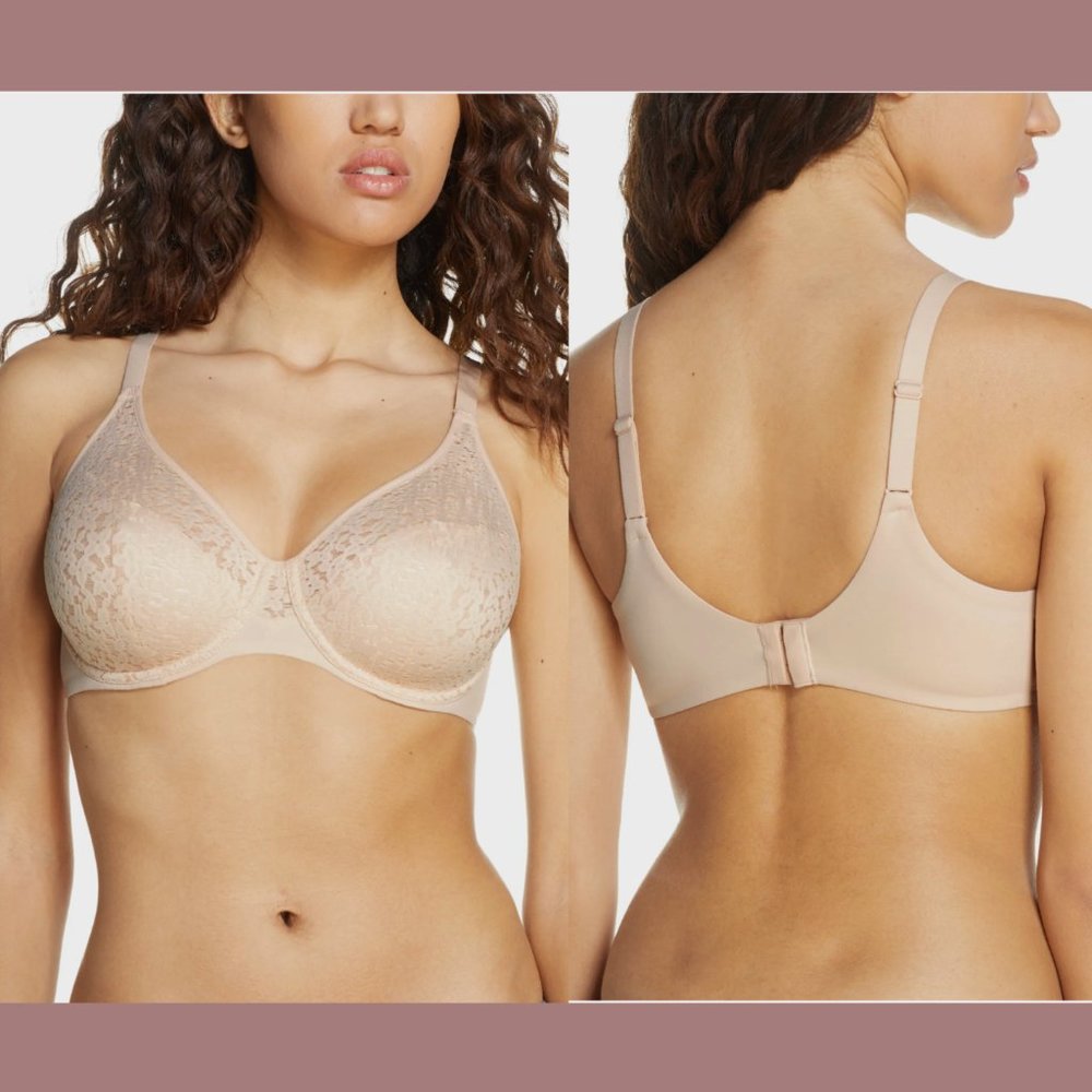 NEW $78‎ Chantelle Lingerie [ 36DDDD ] Norah Comfort Underwire Bra in Nude